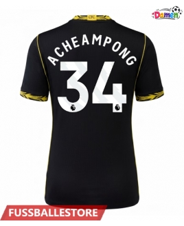 Günstige Chelsea Josh Acheampong #34 Auswärtstrikot Damen 2026-27 Kurzarm